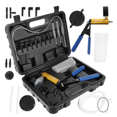 Kit spurgo freni, tester per pompe a vuoto per autoveicoli, pompa manuale a depressione per spurgo freni per automobili auto e moto, apparecchio per spurgo freni