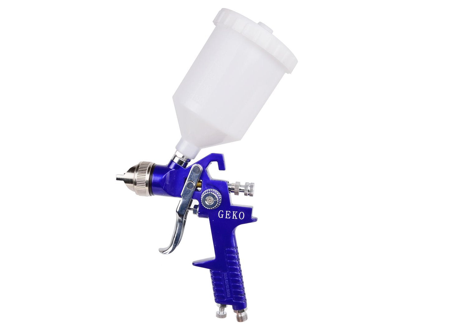 Pistola a spruzzo pneumatica con regolatore di pressione valvola di controllo dell'aria, manometro e filtro separatore sifone per acqua compressore,pistola di verniciatura con separatore filtro trappola acqua olio, filettatura standard 1/4", Geko
