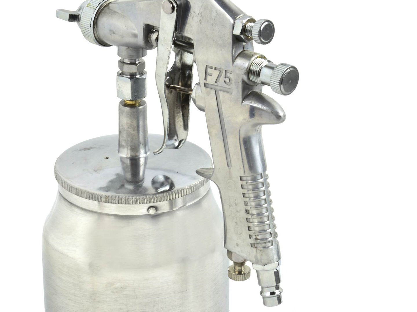 Pistola per verniciare a spruzzo HVLP, pistole a spruzzo per verniciare – capacità 750 ml e ugello in acciaio inox 1,5 mm