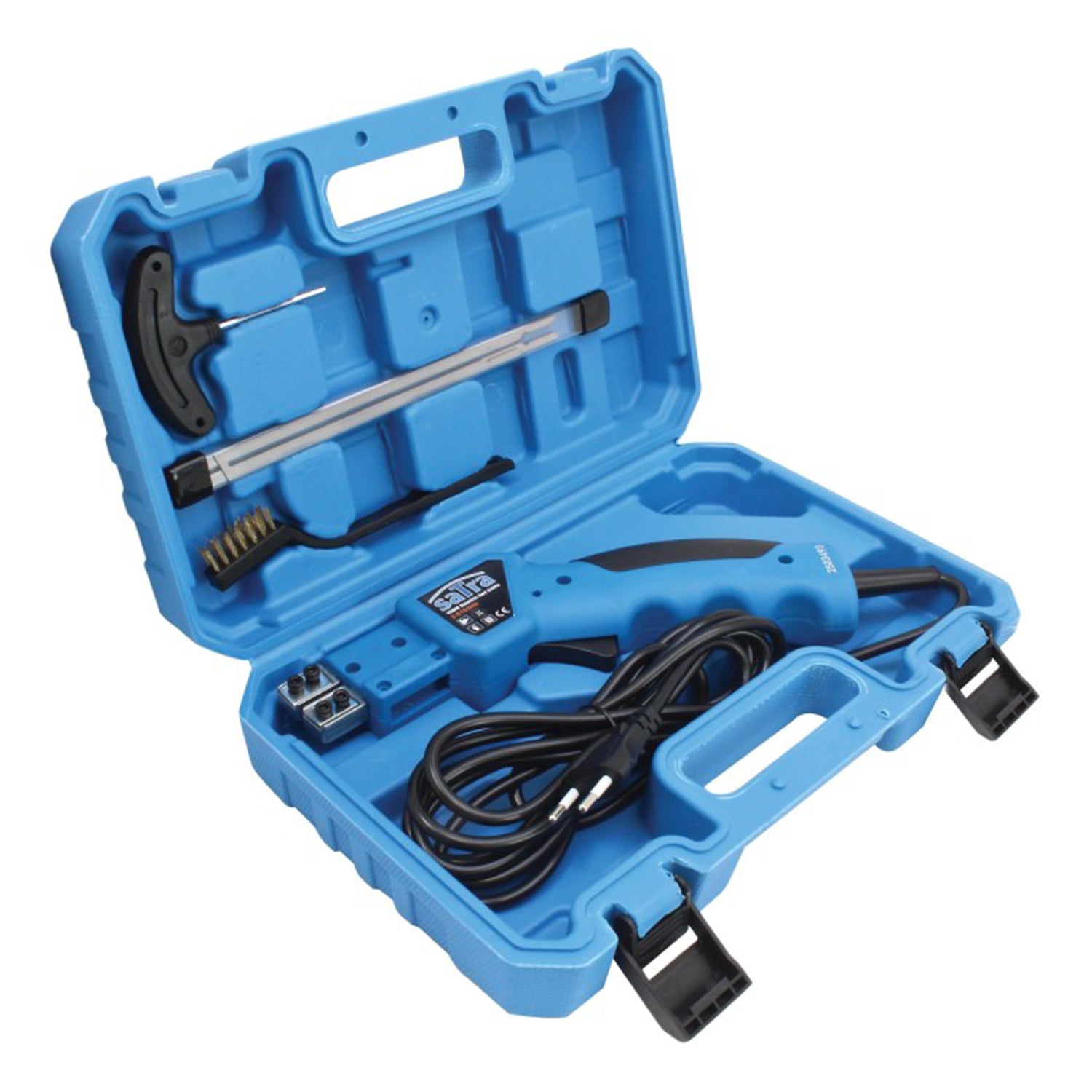 Kit di utensili da taglio in polistirolo, pvc, pp ed eps con coltello caldo elettrico 150 W, cutter elettrico, taglierino termico, lunghezza lama 15 / 20 cm