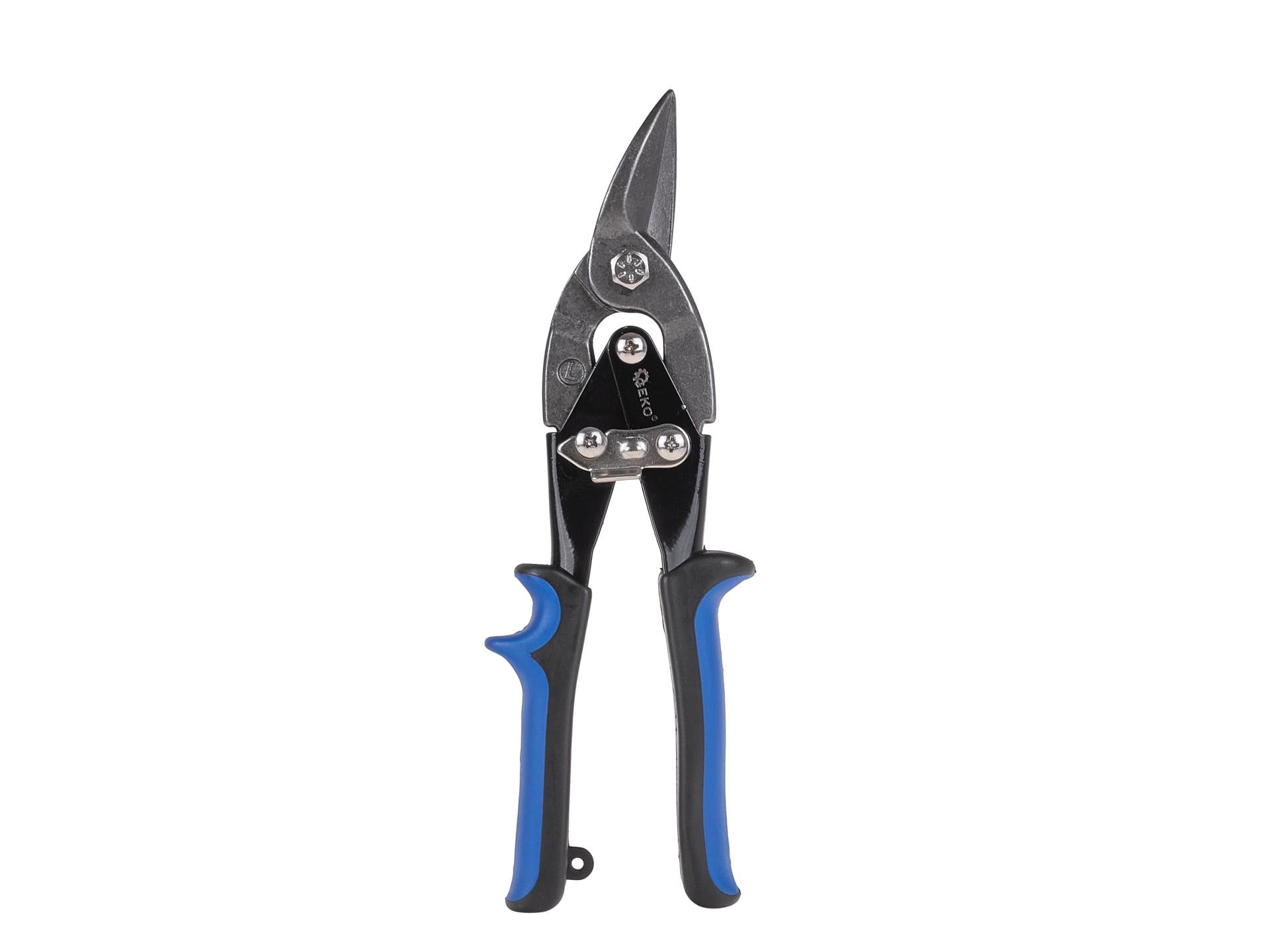 Forbici lamiera dritte - attrezzo per costruzioni a secco per tagliare lamiere - set di cesoie per lamiera professionali con guadagno meccanico, 10" 250 mm