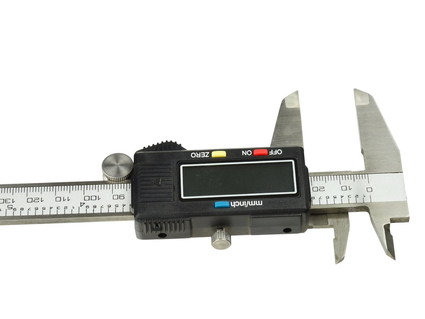 Calibro digitale elettronico ad alta precisione calibri 0.01 mm in acciaio inox 150mm con asta piatta e display lcd micrometro digitale professionale per misurazione esterne, interne, profondità e di passo Geko