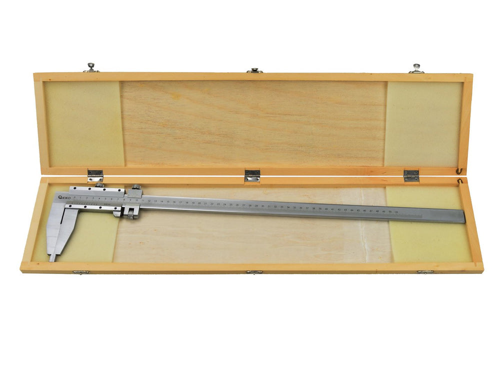 Calibro a corsoio, campo di misura 500 mm, strumento micrometrico di misurazione della profondita ad alta precisione, per uso professionale e fai da te