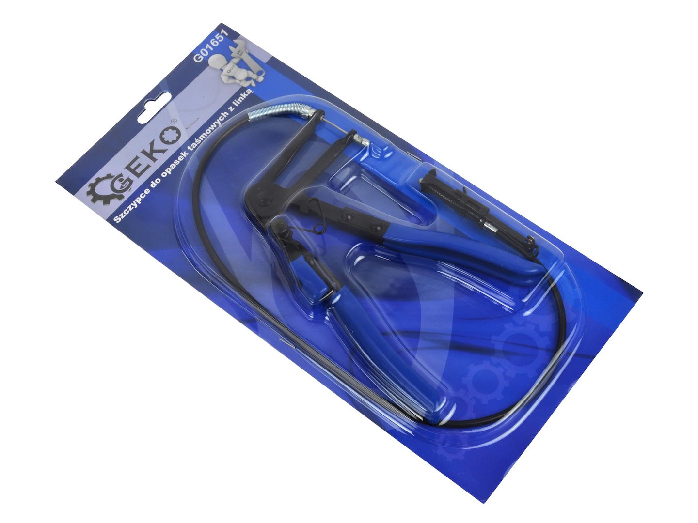 Pinza per fascette elastiche, pinza stringitubo con cavo Geko