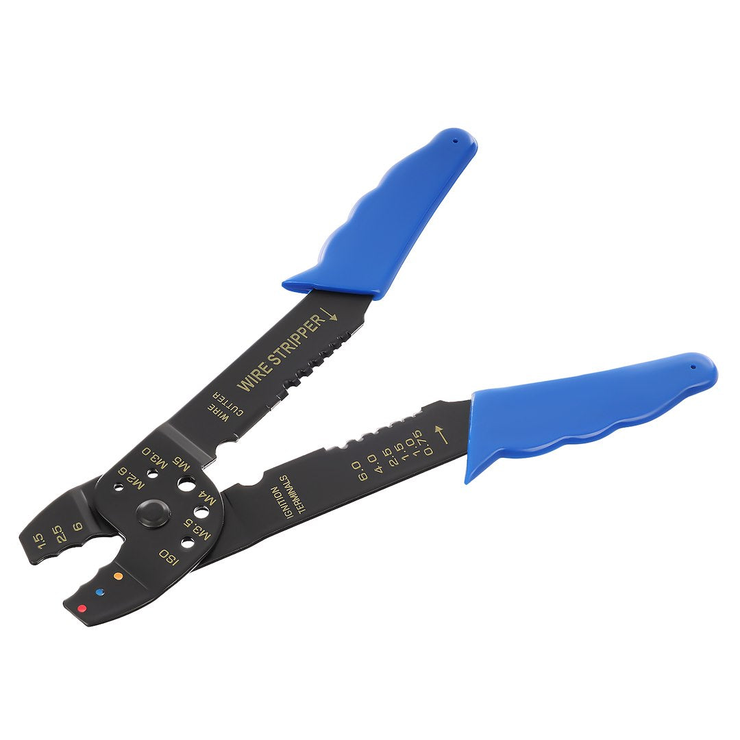 Pinza crimpatrice connettori 8" 0,5–5,0 mm² Geko