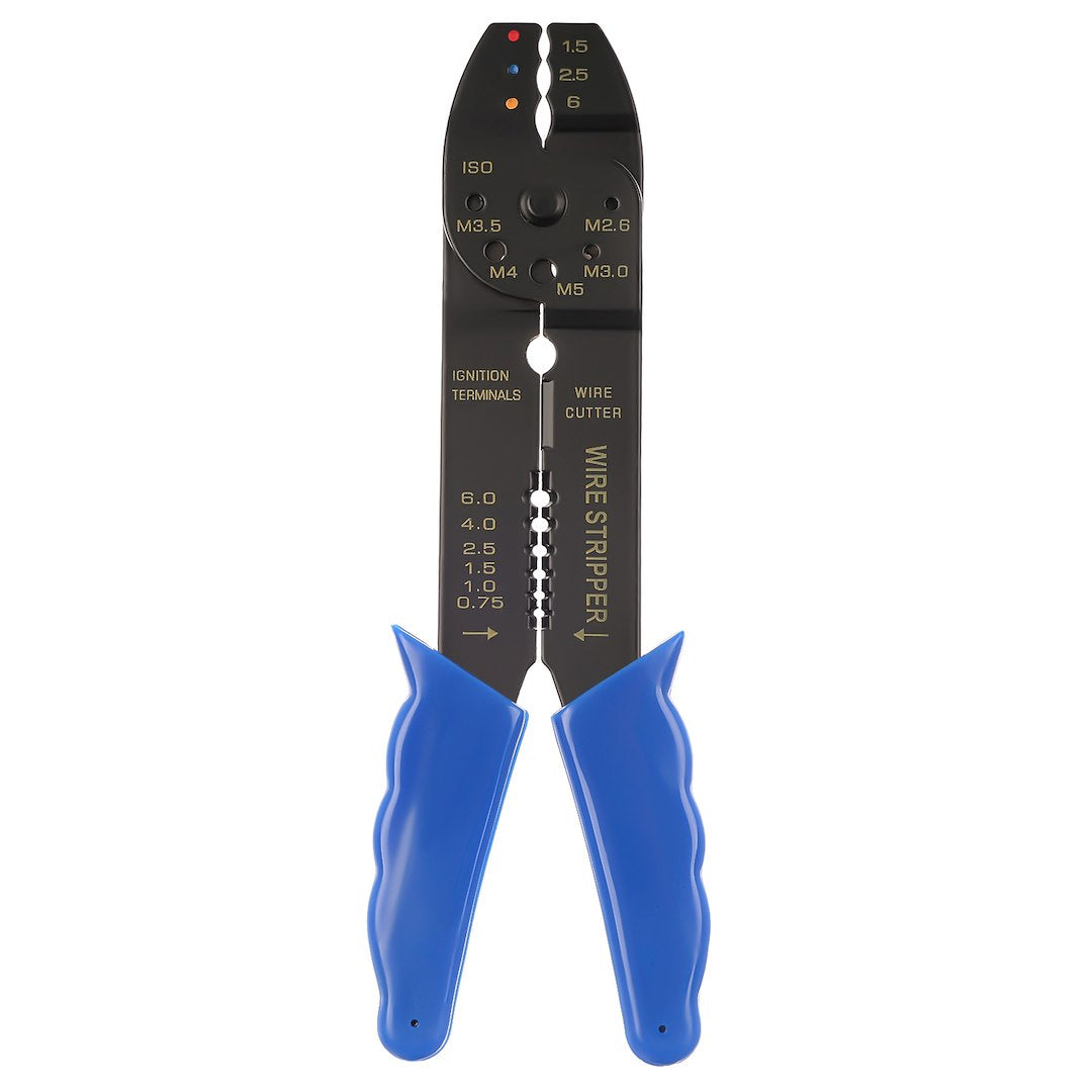 Pinza crimpatrice connettori 8" 0,5–5,0 mm² Geko