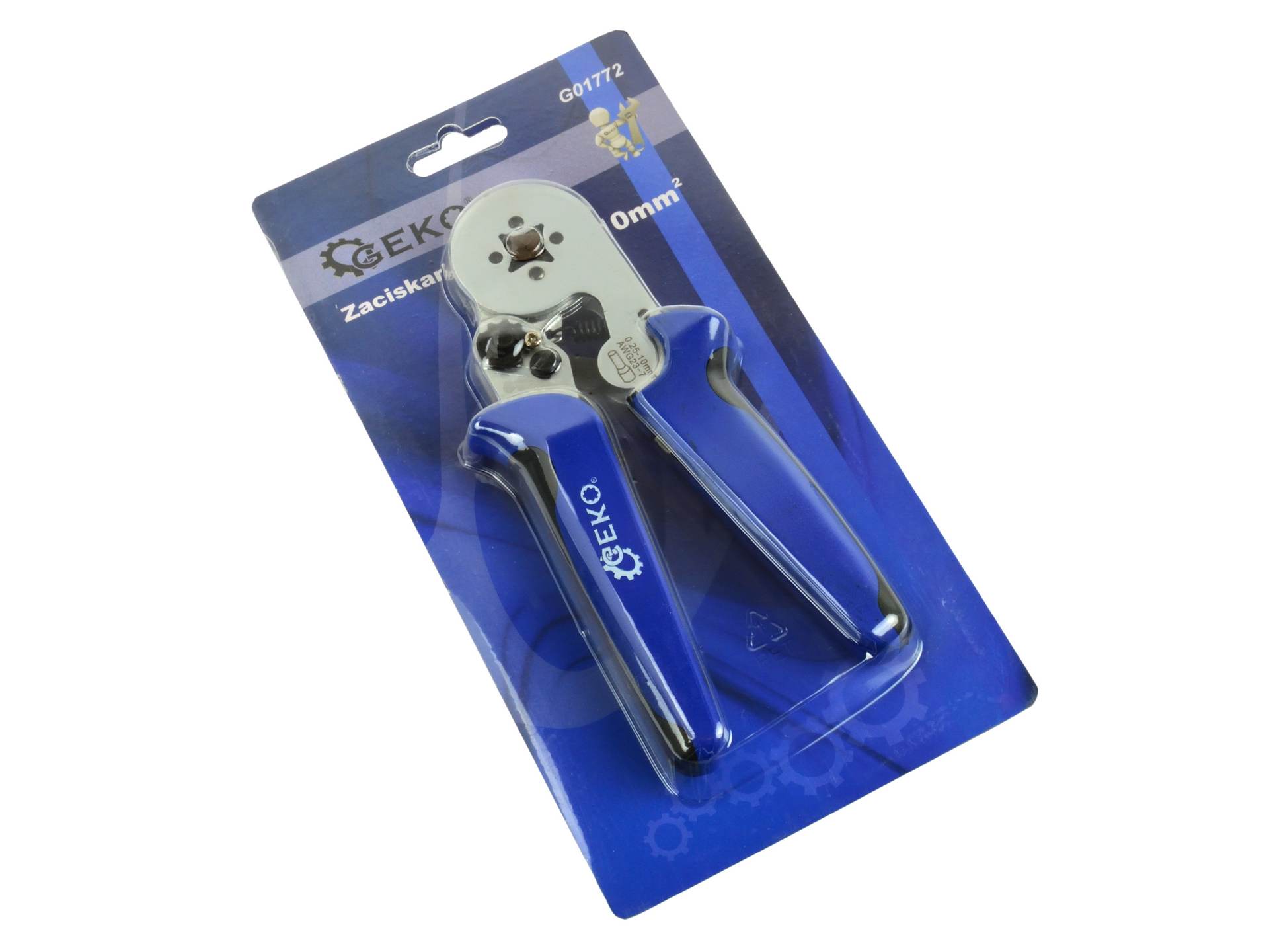 Pinza crimpatrice per connettori auto da 0.25-10 mm 10/40