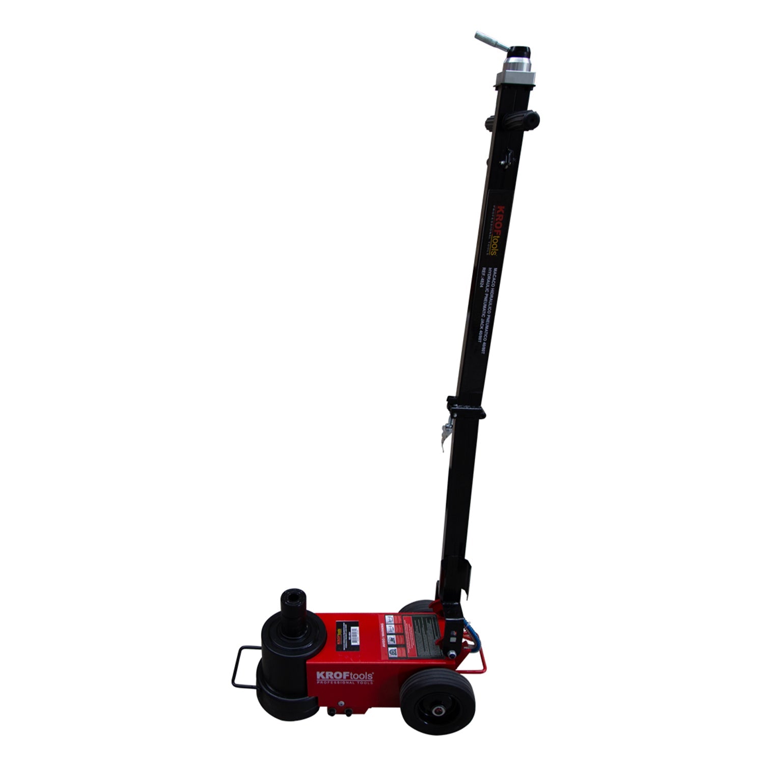 Cric pneumoidraulico 40–80 t, sollevatore idro-pneumatico a carrello ad aria compressa, mobile, per camion, veicoli commerciali da 30 tonnellate, sollevatore a carrello, per settore agricolo, Kroftools