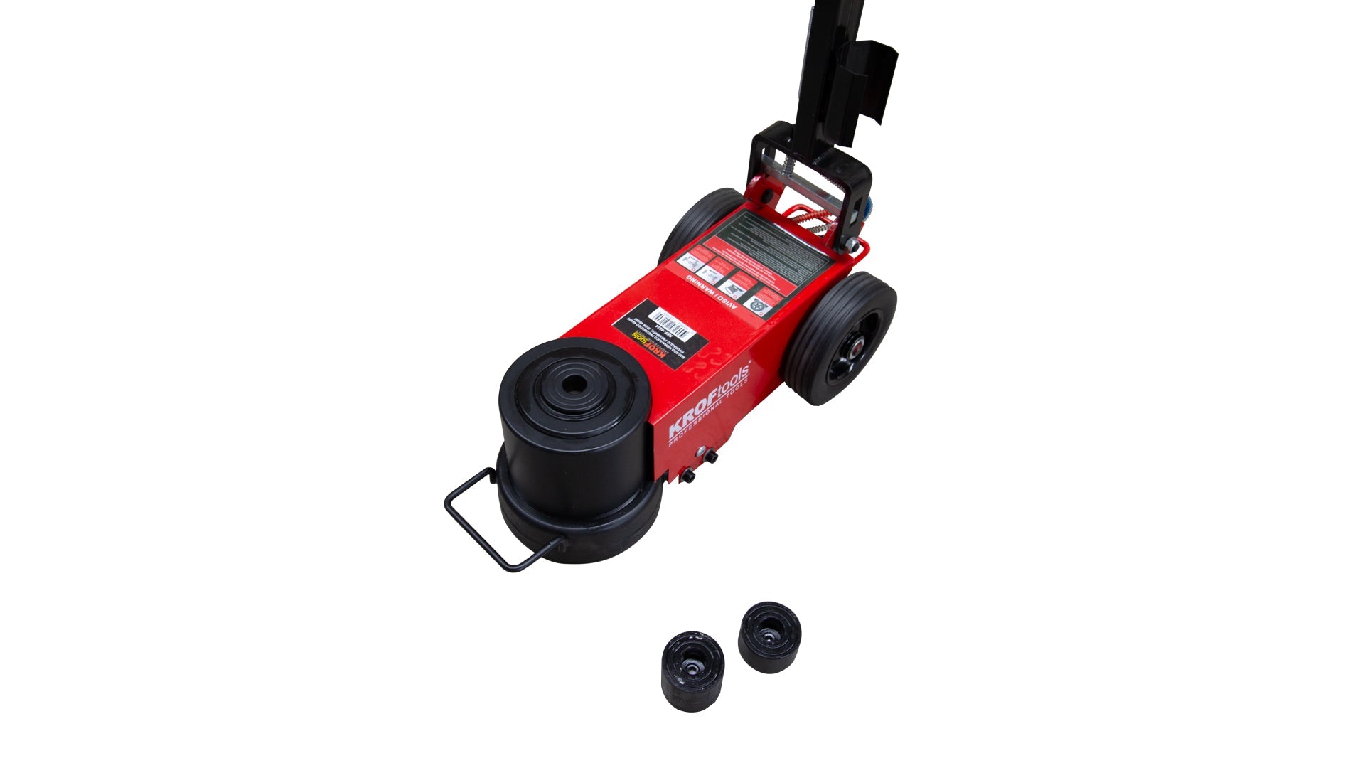 Cric pneumoidraulico 40–80 t, sollevatore idro-pneumatico a carrello ad aria compressa, mobile, per camion, veicoli commerciali da 30 tonnellate, sollevatore a carrello, per settore agricolo, Kroftools