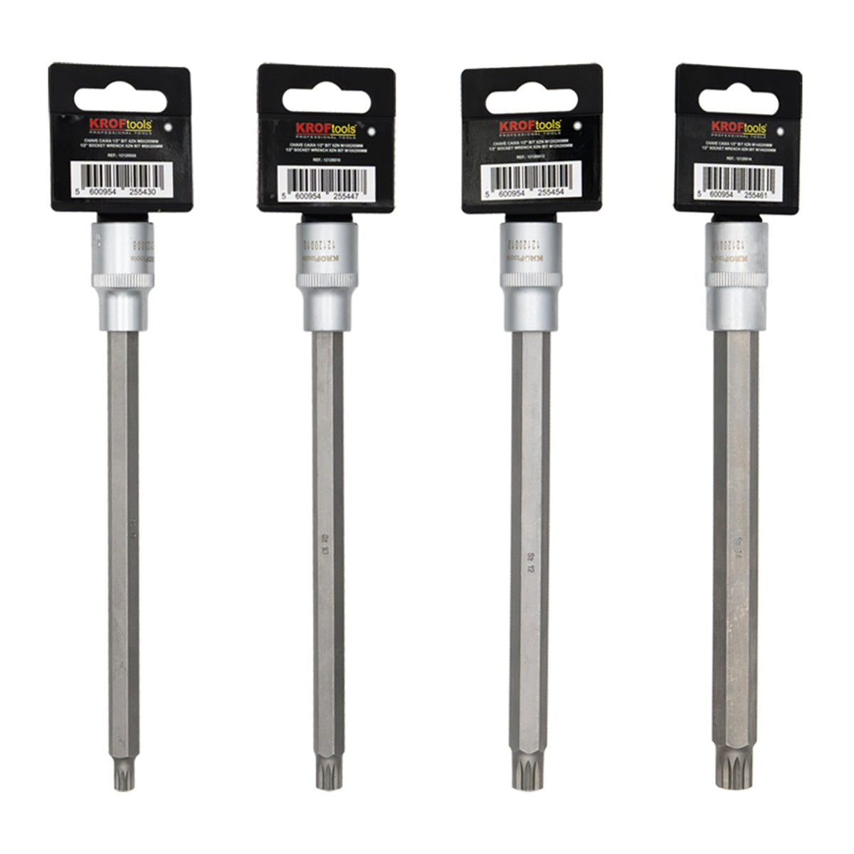 Inserto a profilo XZN M10 con attacco da 1/2", lunghezza 200 mm