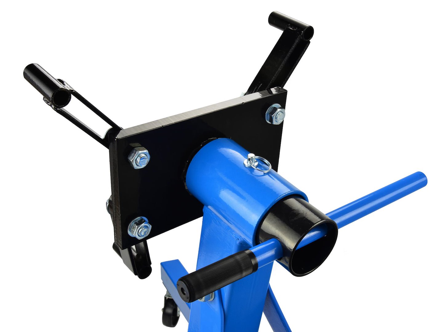 Cavalletto supporto motore fino a 900 kg, porta motore con ruote girevoli a 360°, carrello sollevatore pieghevole, sostegno motore da officina