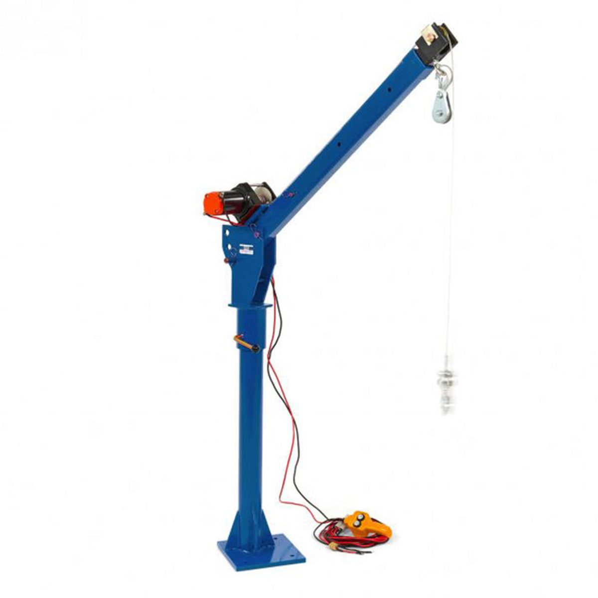 Gru idraulica per piattaforme auto, braccio estensibile, gruetta per pick up con verricello, 500 kg Hbm Machines