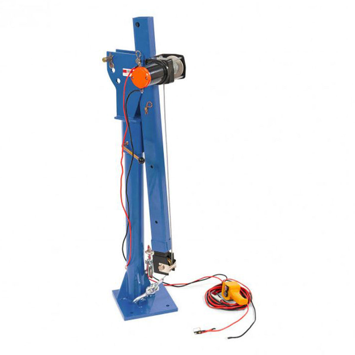 Gru idraulica per piattaforme auto, braccio estensibile, gruetta per pick up con verricello, 500 kg Hbm Machines