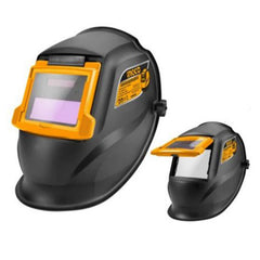 Casco per saldatore anti-cook per saldatura con oscuramento solare automatico regolabile, maschera saldatura, casco per saldatura professionale, Ingco