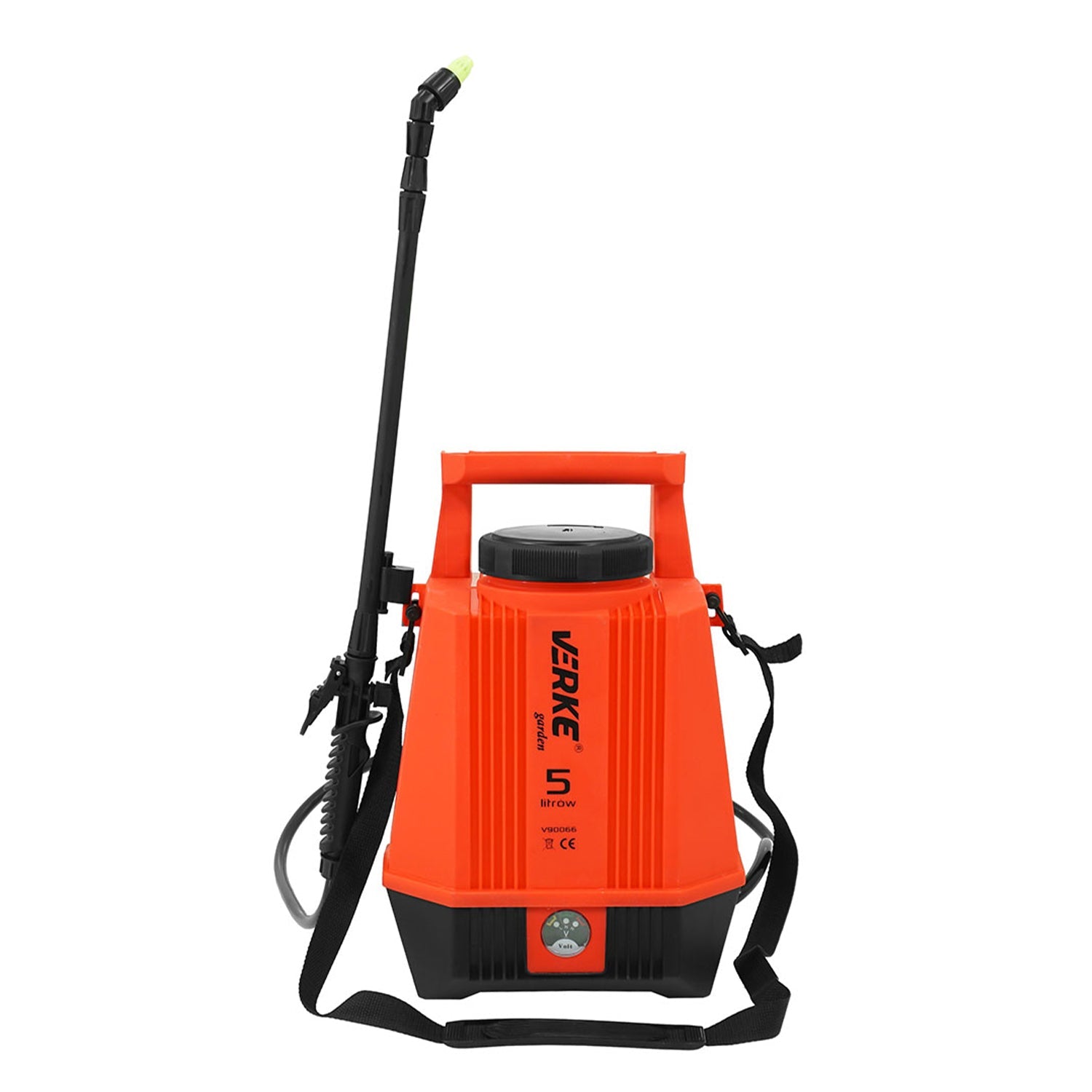 Pompa a pressione con batteria 12v per giardino e colture, pompa irroratrice da 5 litri ,Verke Garden