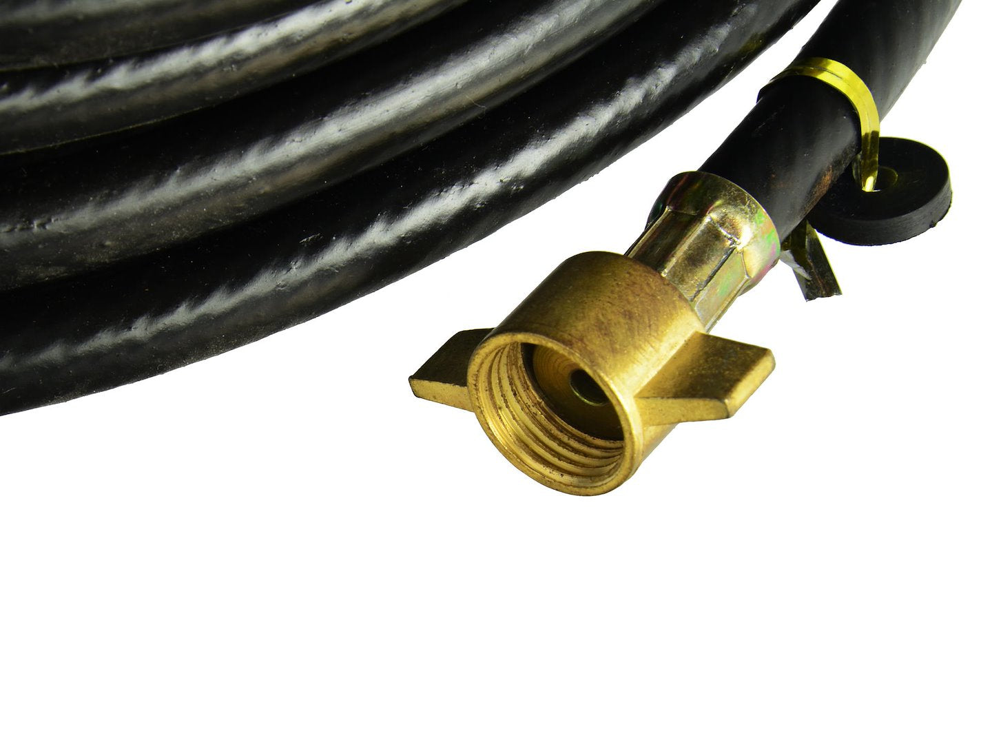 Tubo pneumatico per gonfiaggio pneumatici 18 m, con raccordo M12 e raccordo per valvola pneumatico Geko