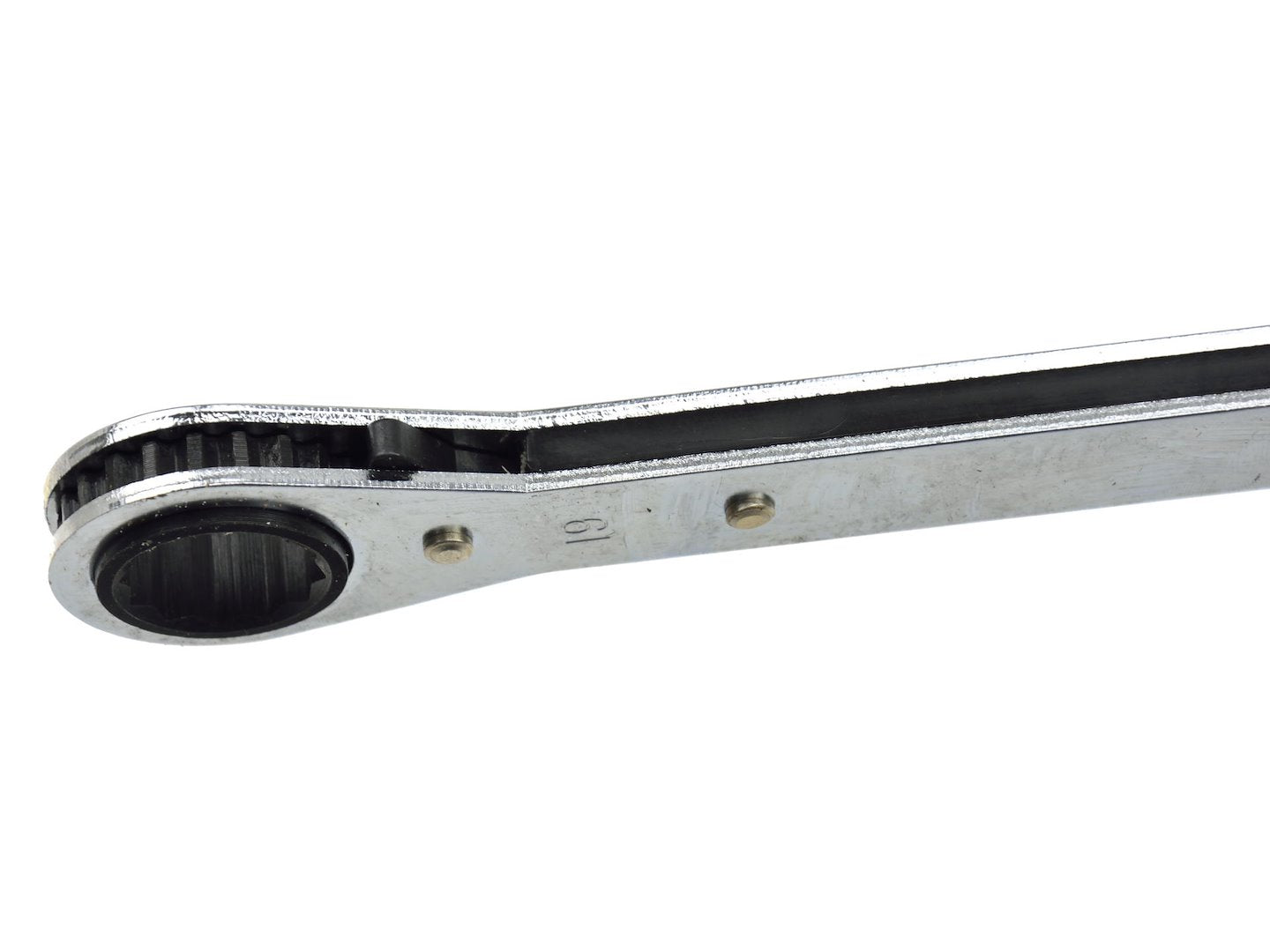 Set di chiavi ad anello a cricchetto doppio, con teste ad anello, 6-22 mm, 5 pezzi Geko