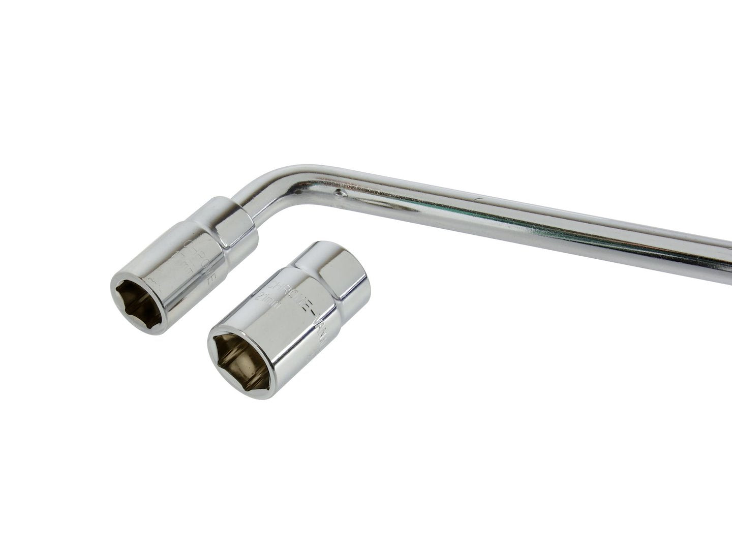 Chiave telescopica per bulloni ruote auto con bussole da 17/19 mm e 21/23 mm Geko