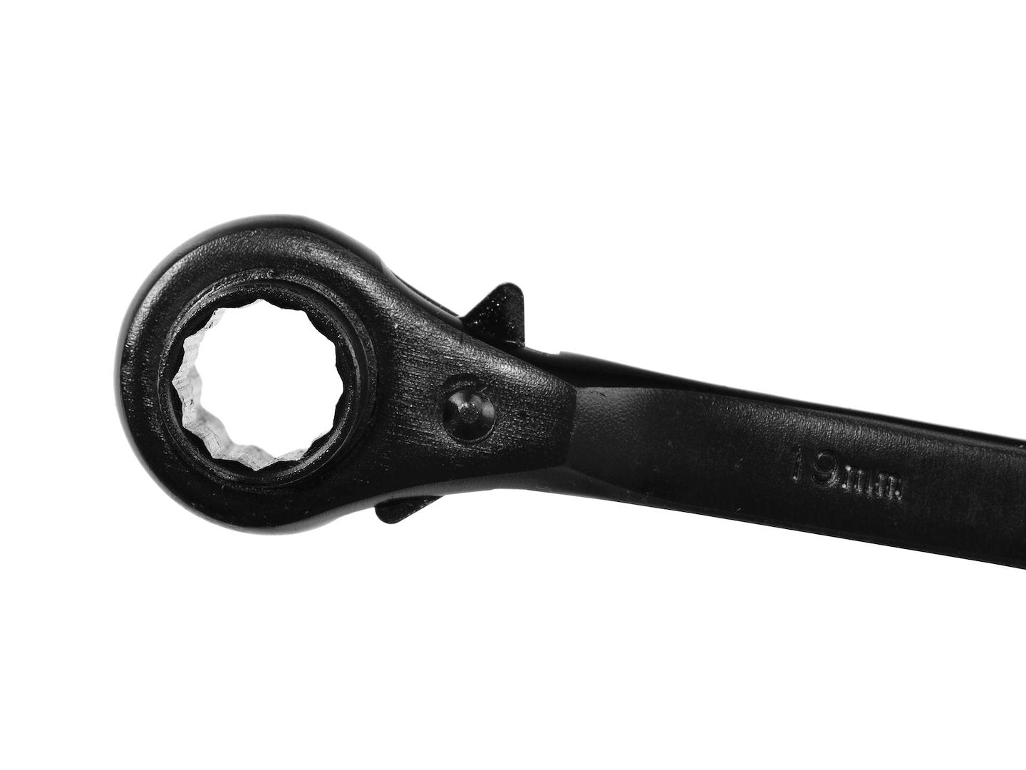 Chiavi a bussola doppia con cricchetto reversibile con 32 denti chiavi a bussola poligonali, strumento di performance a doppia testa, 19X22 mm Geko