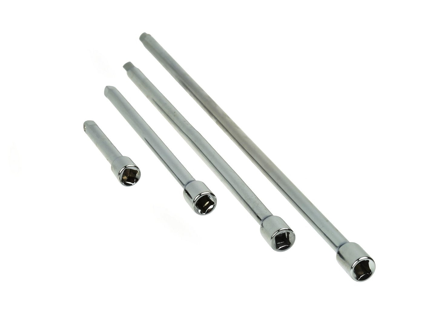 Set di prolunghe per chiave a bussola, a cricchetto estensioni, adattatore, giunto cardanico, raccordi per auto e industriali, attacco 1/4" 4 pezzi Geko