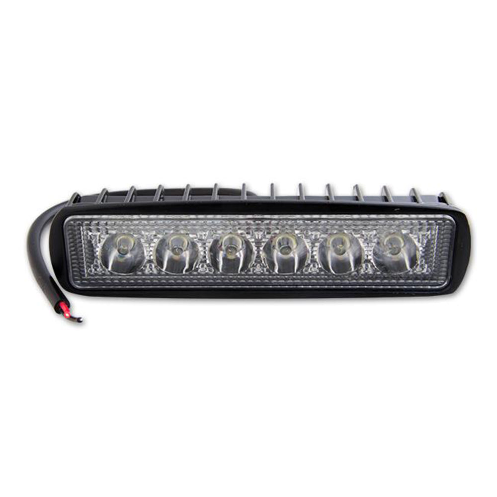 Faro da lavoro LED, luci per fuoristrada auto, 18 W 10–32 V 6 LED,  fari led impermeabile fuoristrada barra, fendinebbia, faretti fendinebbia per moto SUV ATV UTV camion tour di guida