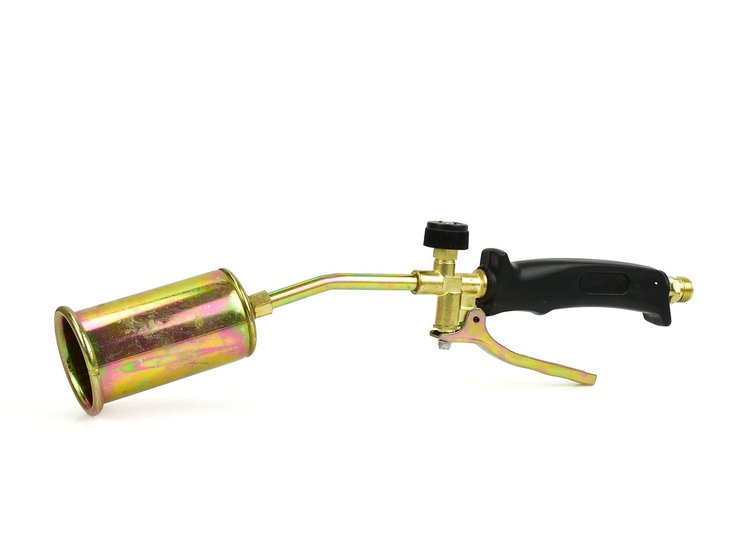 Bruciatore a gas con tubo flessibile da 1,5 m per riscaldamento e bruciatura, 3 teste (25, 35 e 50 mm) Geko