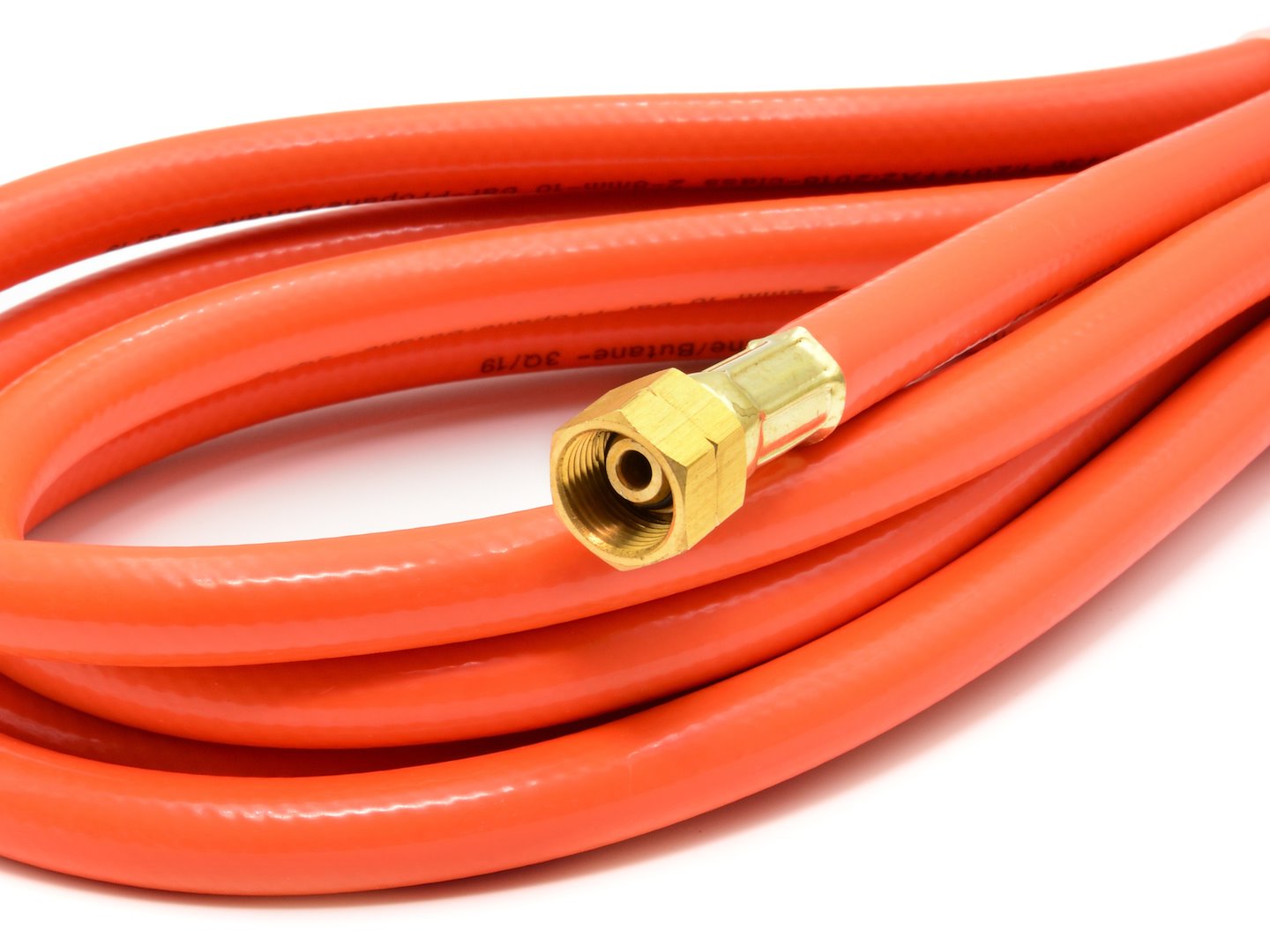 Tubo gas 5 m con attacco gw 3/8" w21,8 mm Geko