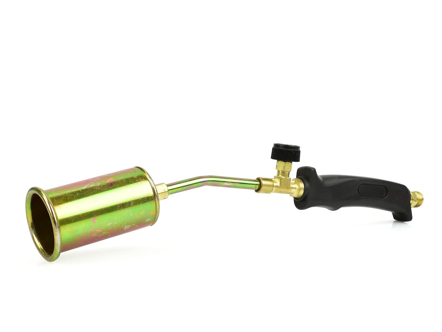 Bruciatore a gas con tubo flessibile da 1,5 m per riscaldamento e bruciatura, 3 teste (25, 35 e 50 mm) Geko