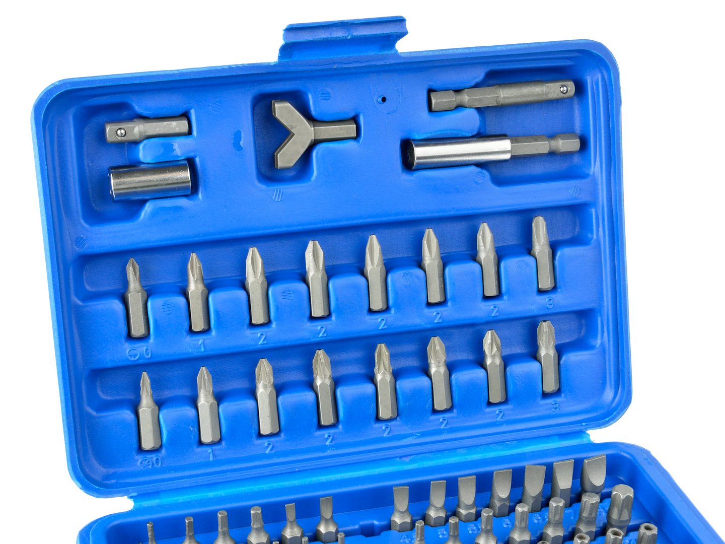 Set inserti per cacciavite , kit punte bits per avvitatore, trapano e cacciavite , punta piatta croce esagonale spline Geko