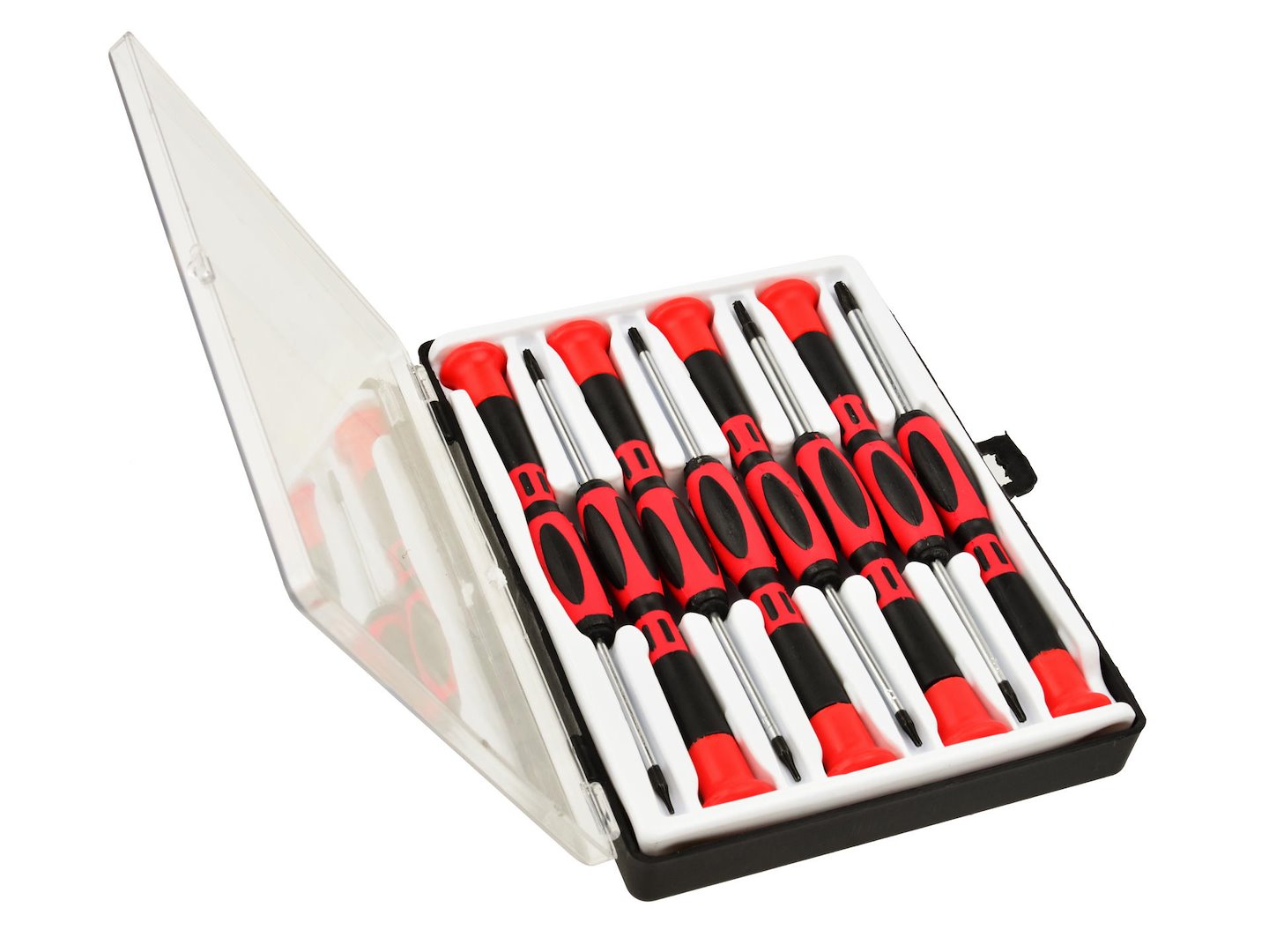 Set di 8 cacciaviti di precisione, kit di strumenti di riparazione fai da te per computer portatile, occhiali, orologi, elettronica, Torx T5-T20 Geko