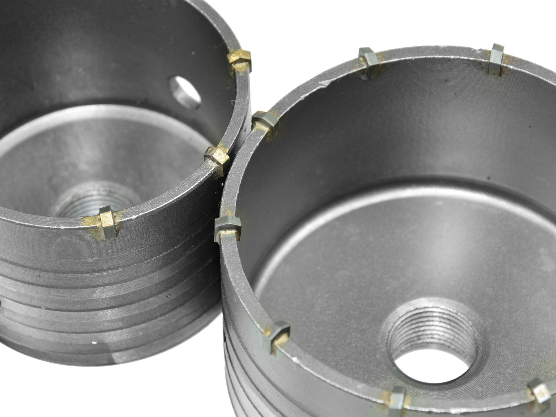 Cordoni robellanti diamantati a 9 pezzi, set di corone per calcestruzzo a secco, per mattoni di cemento, cemento, muratura