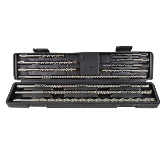 Set di punte per trapano per calcestruzzo, punte per trapano per pietra, strumenti per forare calcestruzzo, Sds Plus, 5-16 mm 11 pezzi