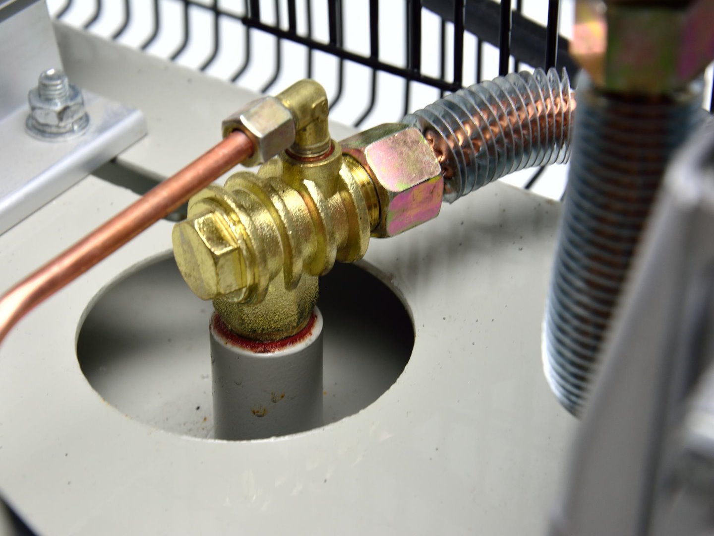 Compressore d’aria verticale 100 L, 390 L/min, 220 V, Geko.