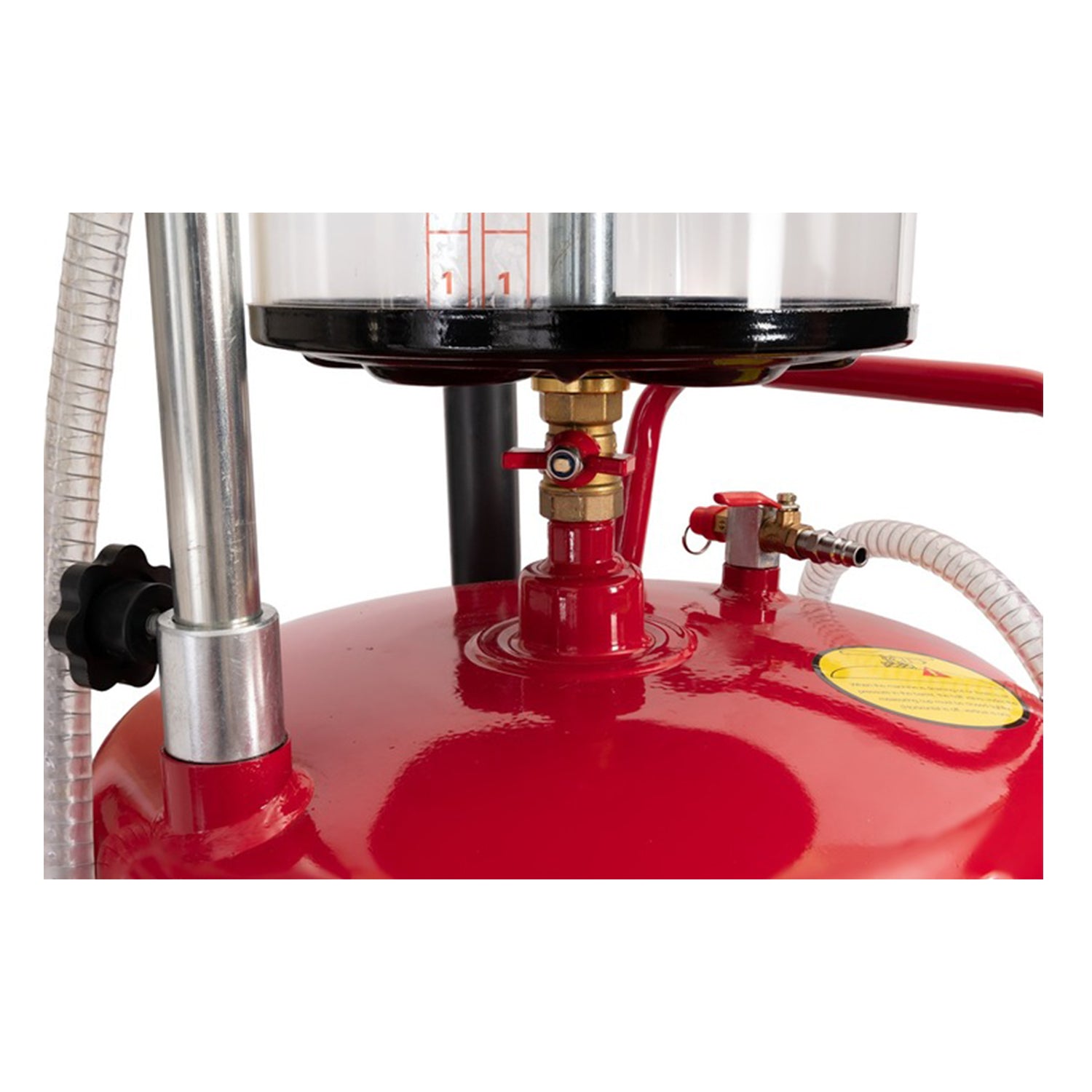 Aspiratore olio esausto 80 litri recuperatore per cambio olio motore, con kit 4 sonde per aspirazione