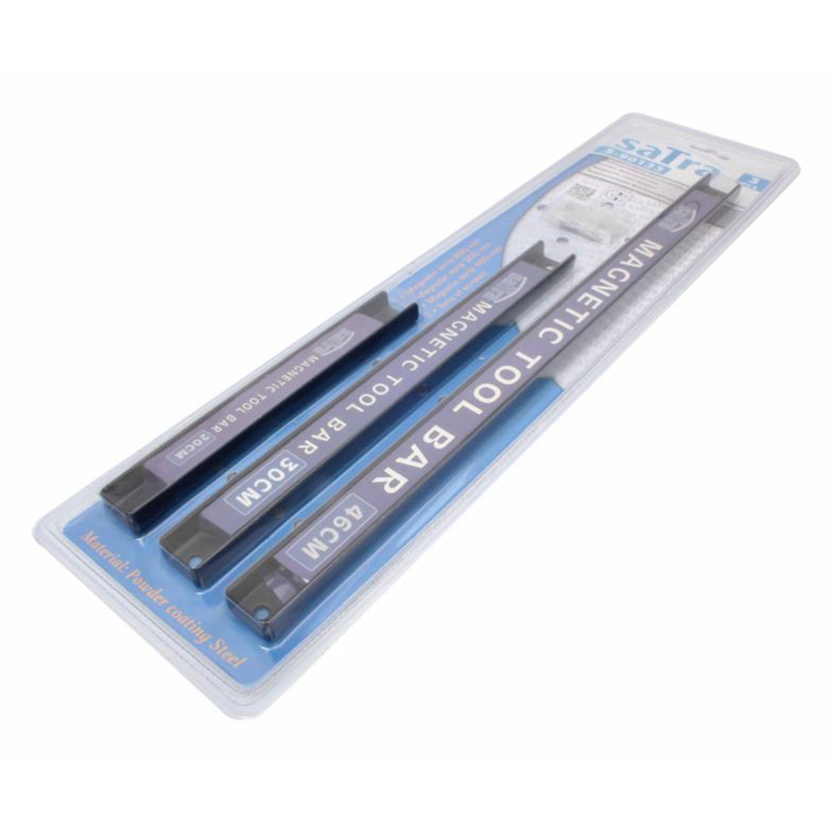 Set-kit barra magnetica per attrezzi 3 pezzi Satra