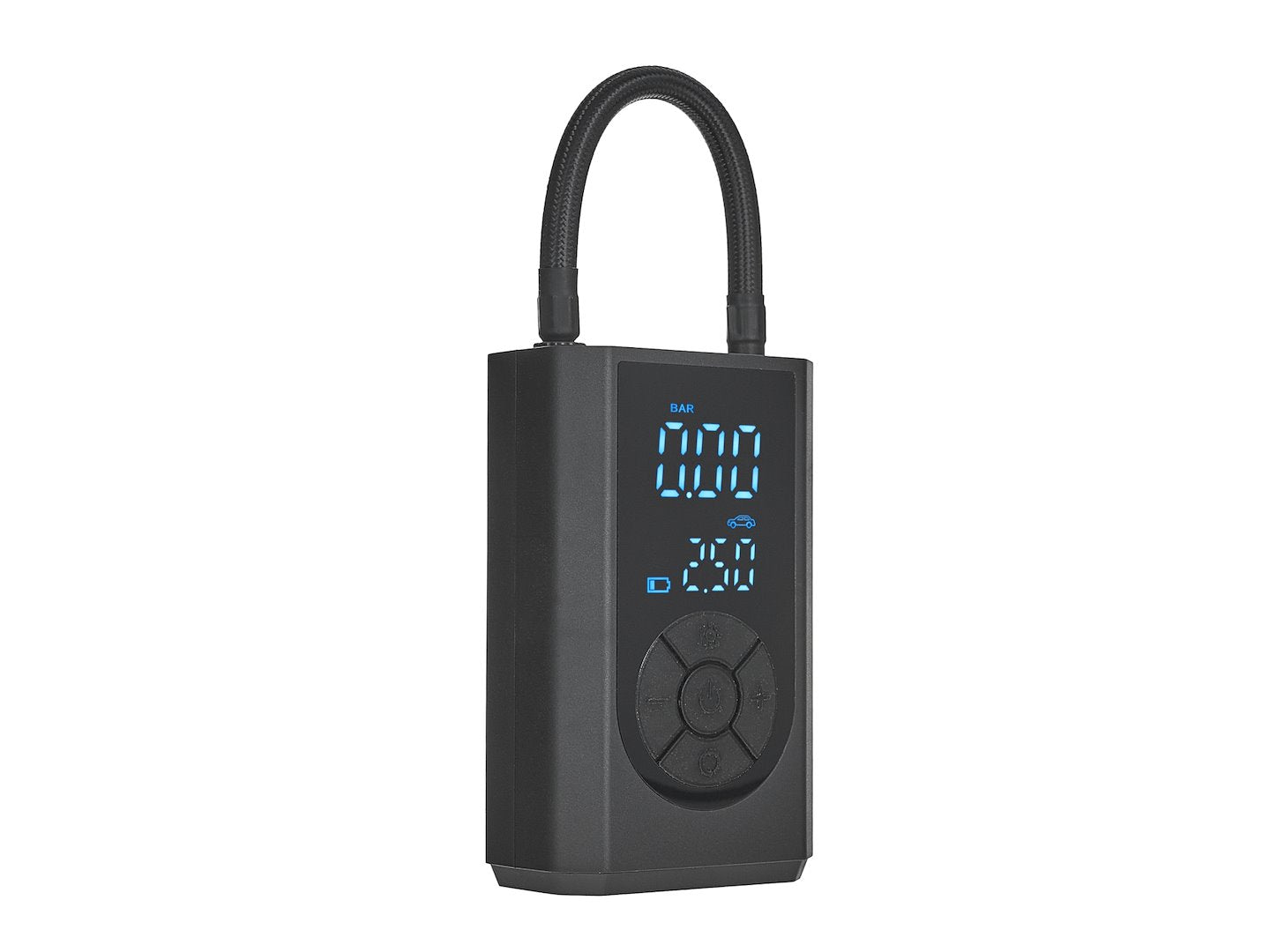 4000mAh mini compressore aria portatile 150psi gonfiatore elettrico con batteria ricaricabile, schermo LCD digitale, pompa per bicicletta, auto, moto, monopattino, palloni, 84 W con accessori, Geko