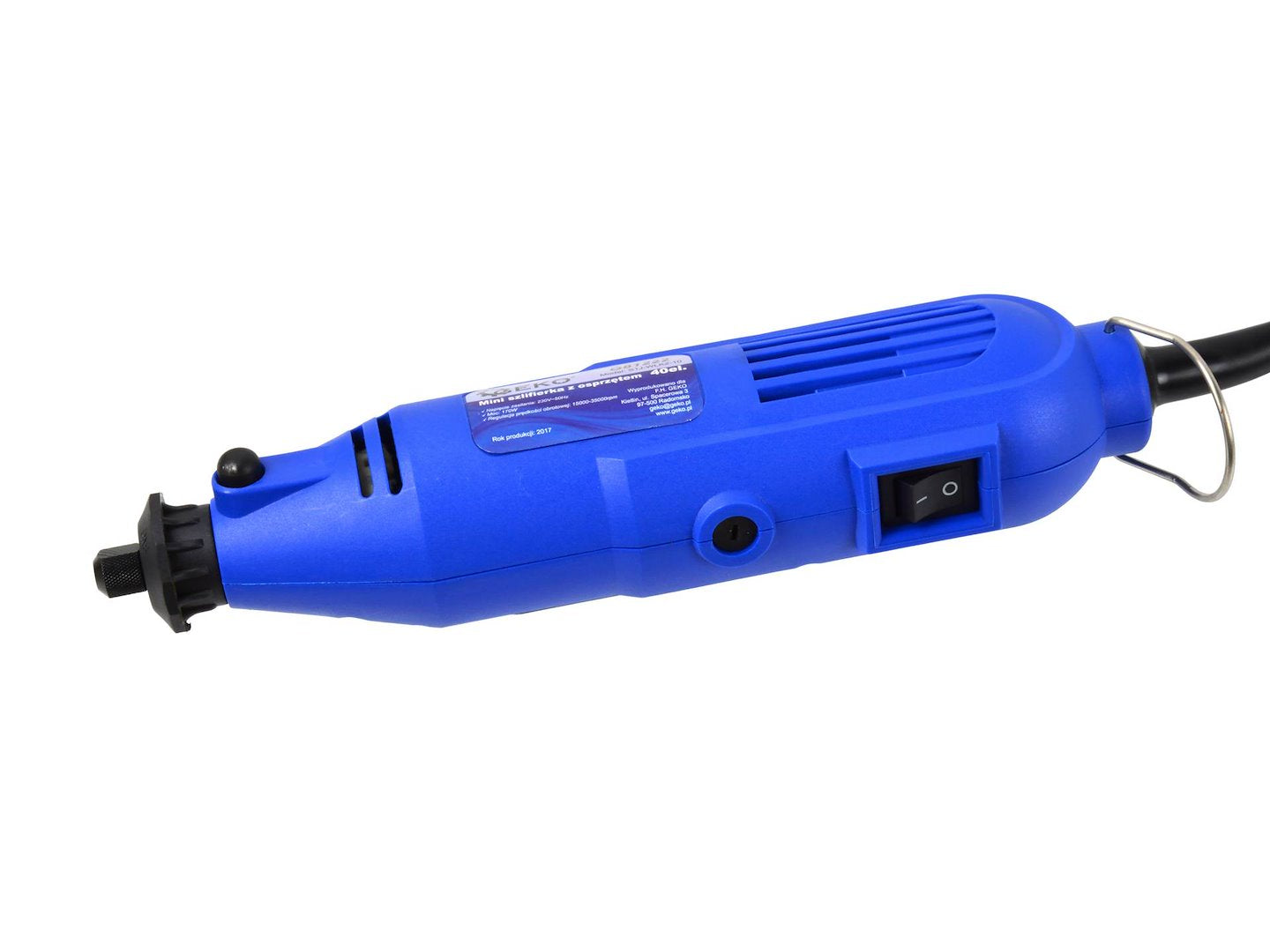 Mini utensile rotante senza fili, kit smerigliatrice con accessori, per incisione, levigatura, lucidatura, foratura, rettifica, kit smerigliatrice mini trapano, 40 pezzi 220 V Geko