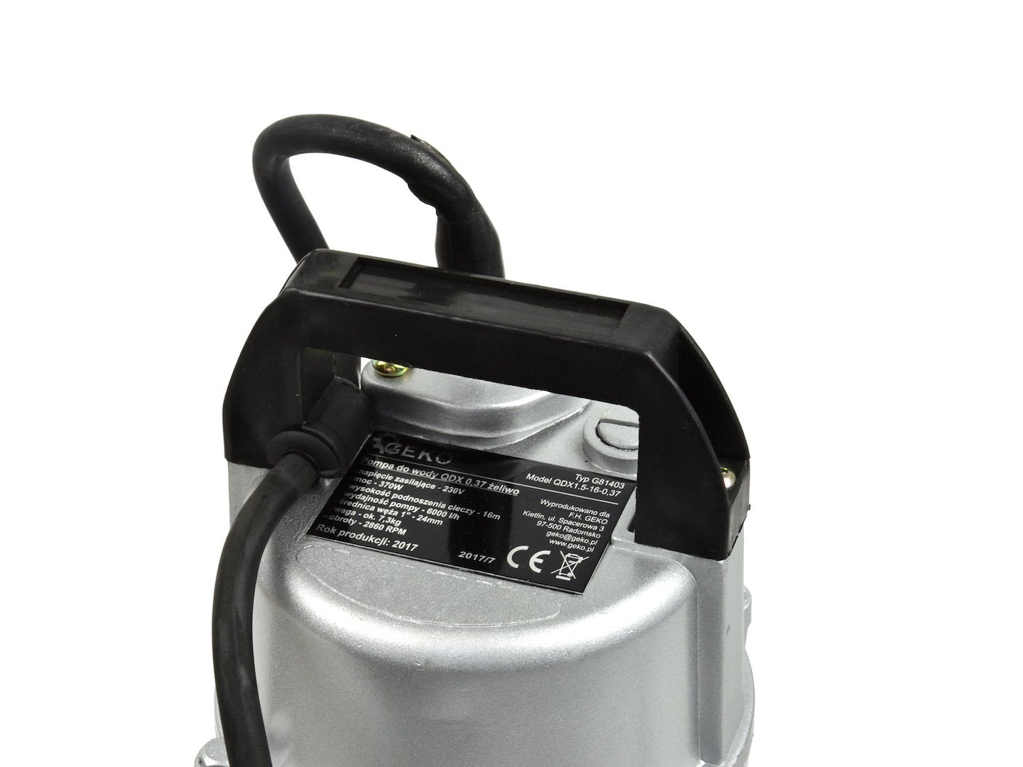 Pompa acqua sommergibile 370 W 6000 l/h Geko