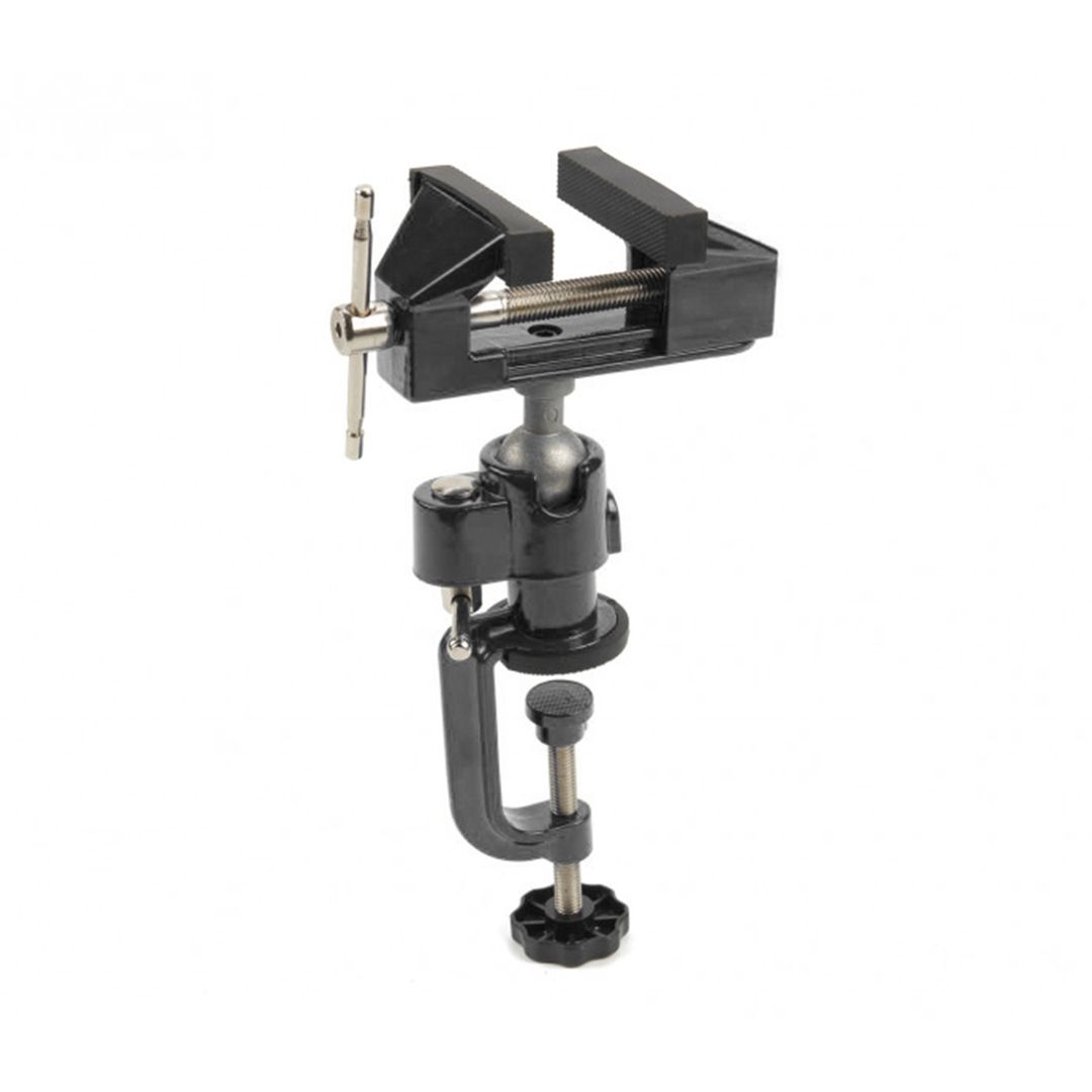 Morsa di precisione da banco con base girevole 360 gradi, morsa da banco rotante-girevole, per uso domestico commerciale da garage officina, morsa da banco apertura 70 mm, Hbm Machines Olanda