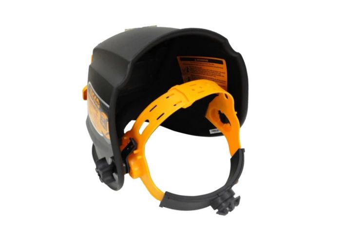 Casco per saldatore anti-cook per saldatura con oscuramento solare automatico regolabile, maschera saldatura, casco per saldatura professionale, Ingco