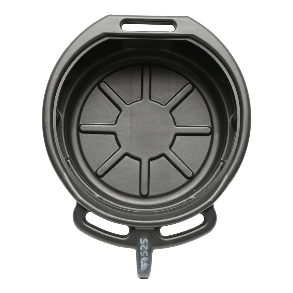 Vaschetta recupero liquidi professionale per cambio olio auto, vaschetta di raccolta universale multiuso, officina, bacinella raccolta con tappo scarico, 15 l