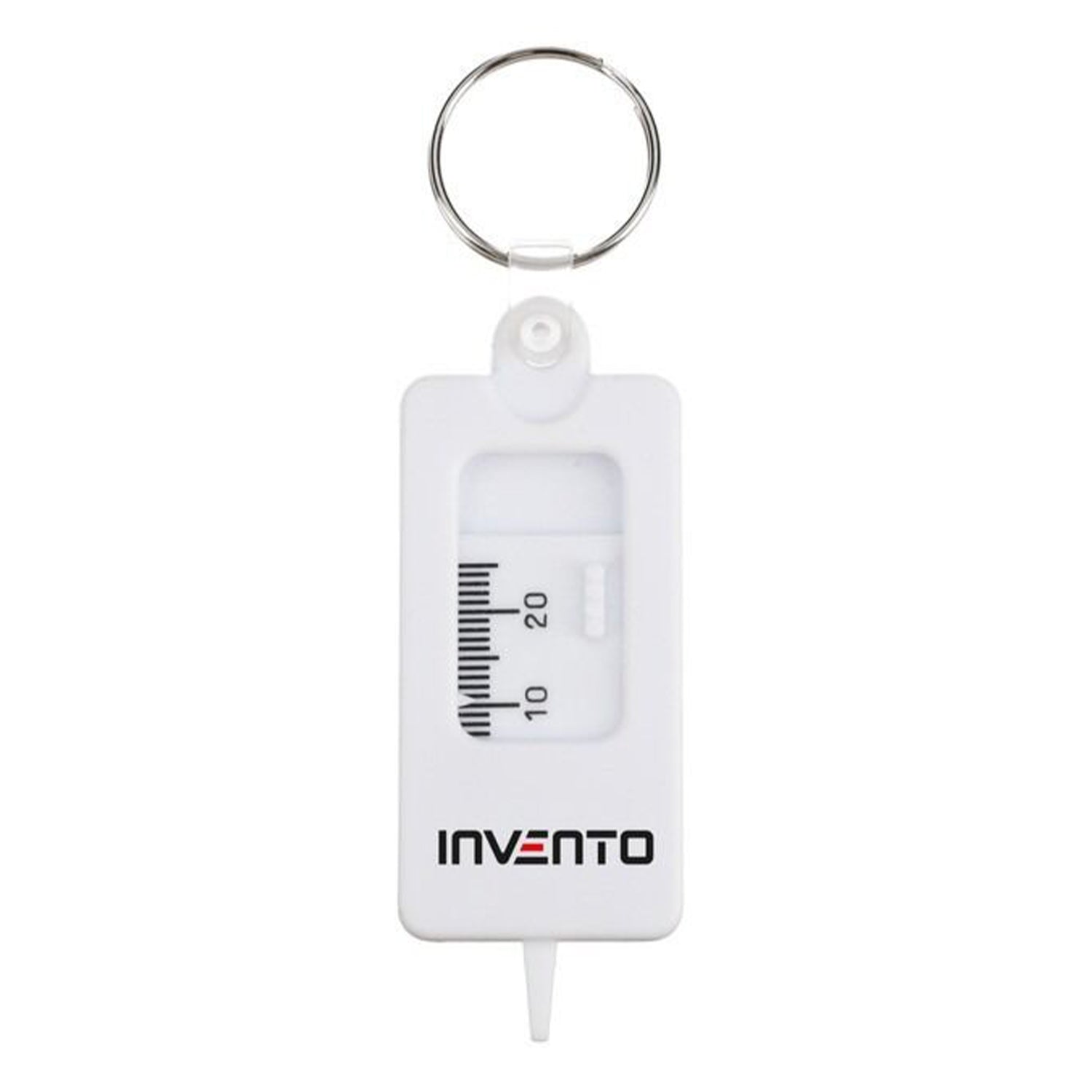Misuratore di profondità del battistrada con portachiavi 0 - 20 mm Invento