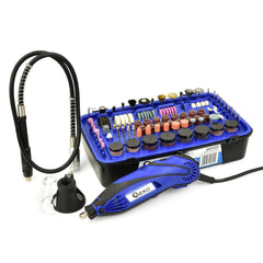 Mini utensile rotante senza fili, kit smerigliatrice con accessori, per incisione, levigatura, lucidatura, foratura, rettifica, kit smerigliatrice mini trapano, 222 pezzi 220 V Geko