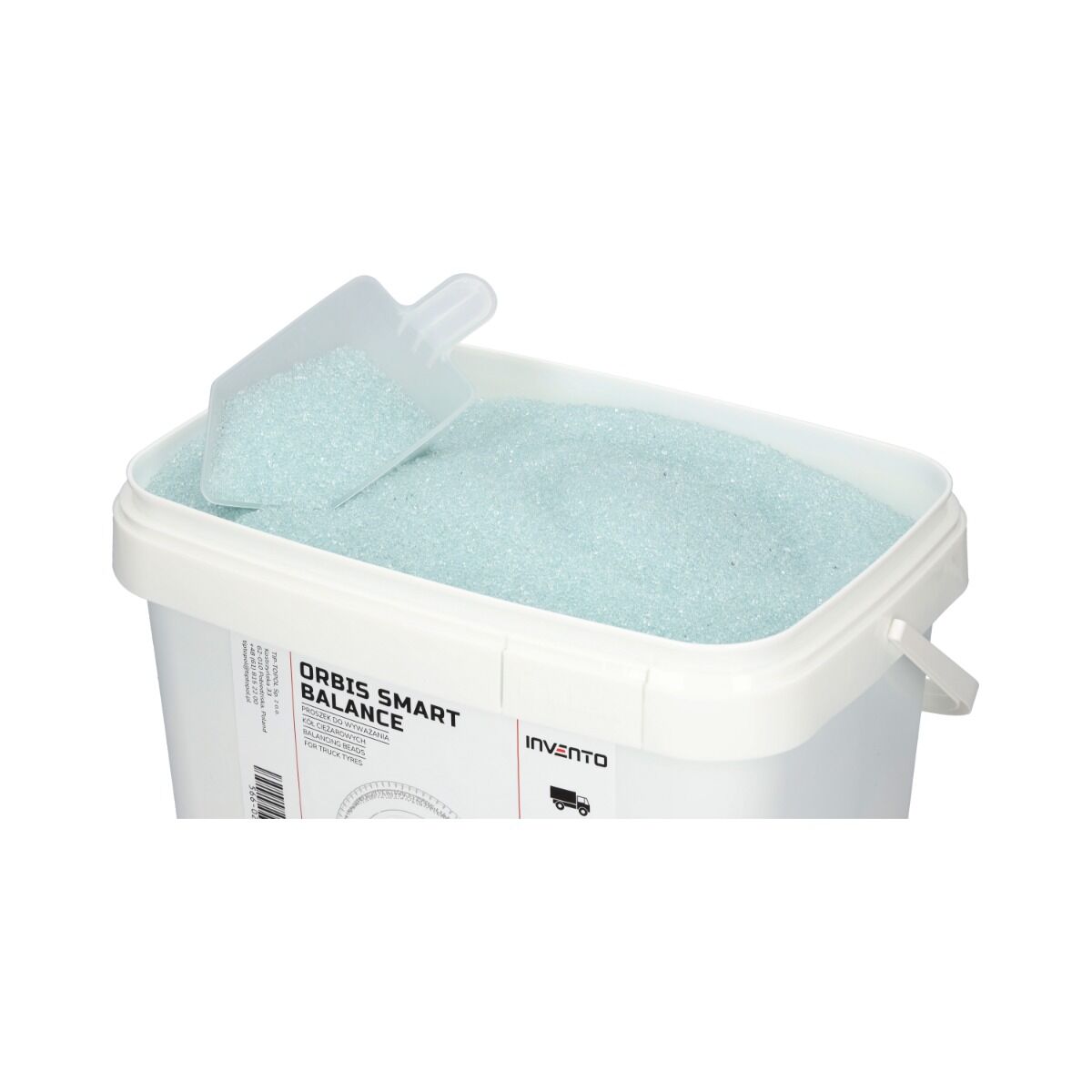 Polvere granulare per equilibratura camion 8kg Invento