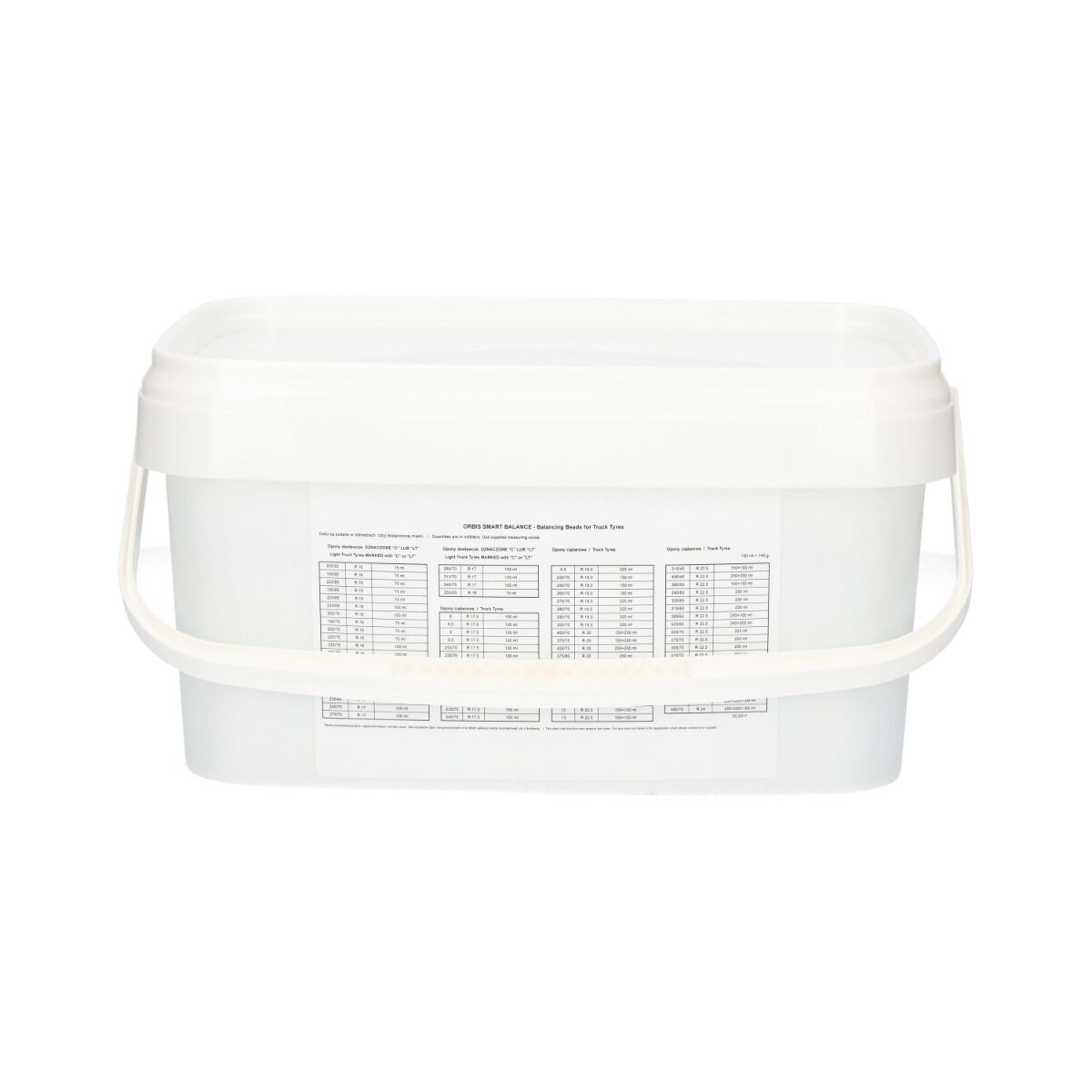 Polvere granulare per equilibratura camion 8kg Invento