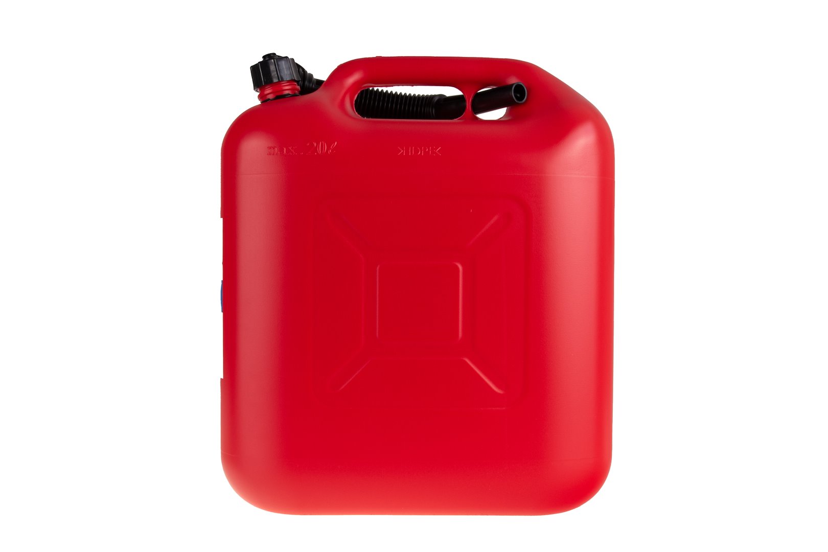 Tanica in plastica da 20 litri con imbuto, tanica per carburante, Geko