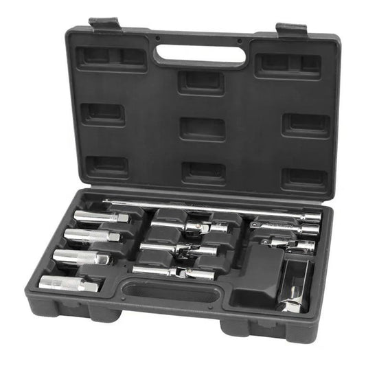 Set chiavi a bussola ,3/8''pollici,snodo candelette, kit da 11 pezzi Hbm Machines Olanda
