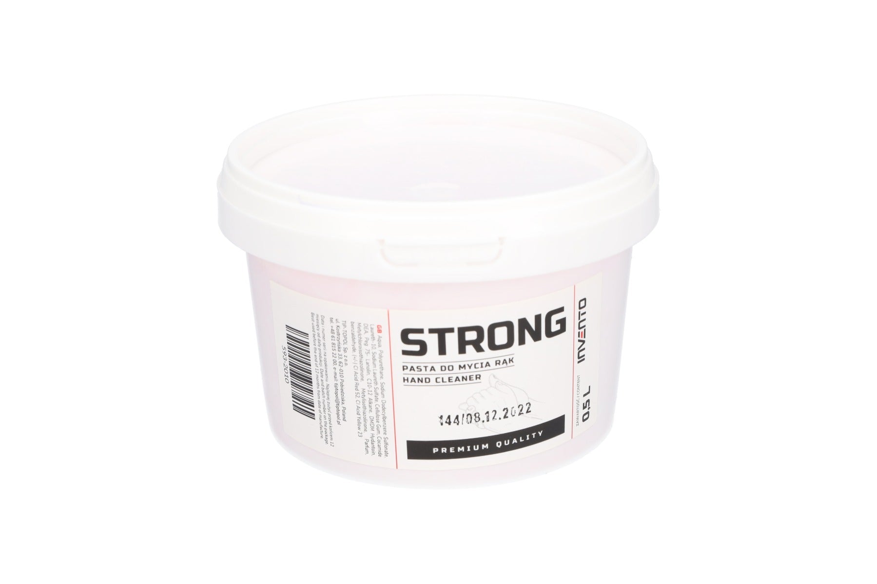 Pasta detergente per le mani 0,5 l Strong Invento