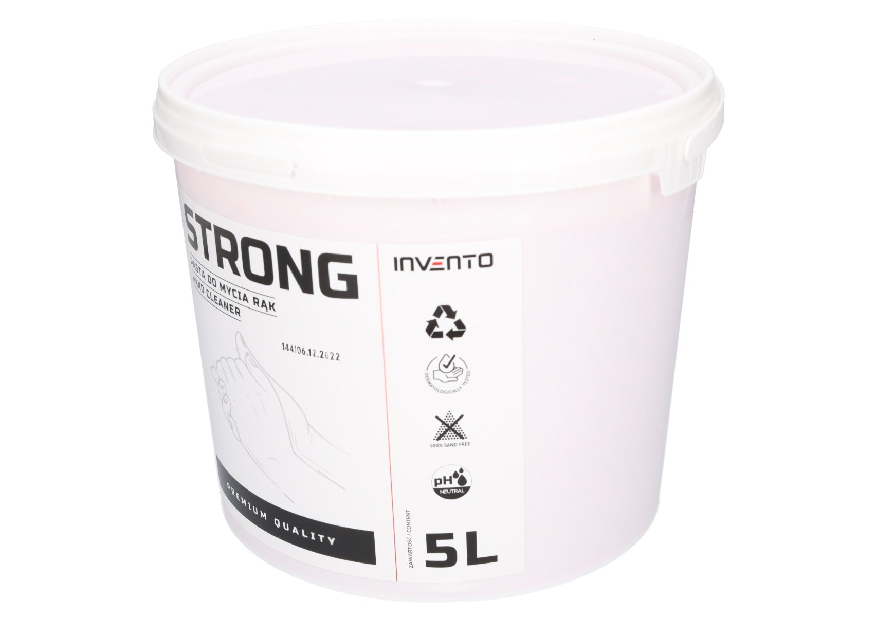 Pasta detergente per le mani 5 l Strong Invento