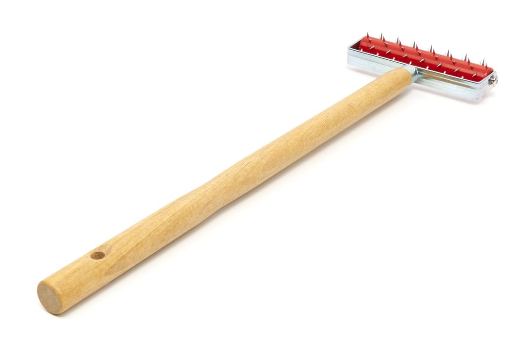 Rullo perforatore per carta da parati con manico telescopico, pangolino rullo spinato per carta da parati – strumento per tappezzeria, Hbm